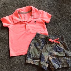 Baby boy summer outfit